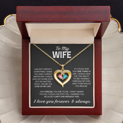 [Almost Sold Out] Forever & Always Yours – Heart Necklace