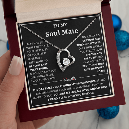 To My Soulmate || Forever Love Necklace