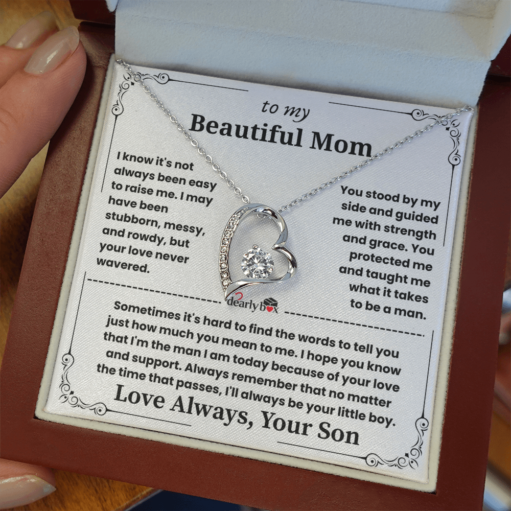 To My Mom - "Heart Love" Necklace