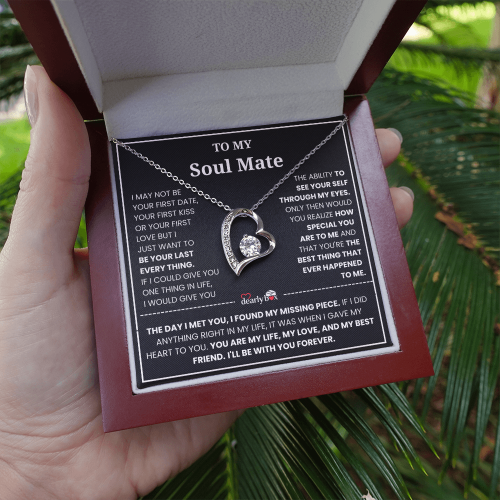 To My Soulmate || Forever Love Necklace