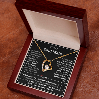 To My Soulmate || Forever Love Necklace
