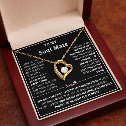 To My Soulmate || Forever Love Necklace