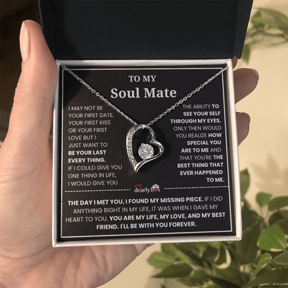 To My Soulmate || Forever Love Necklace
