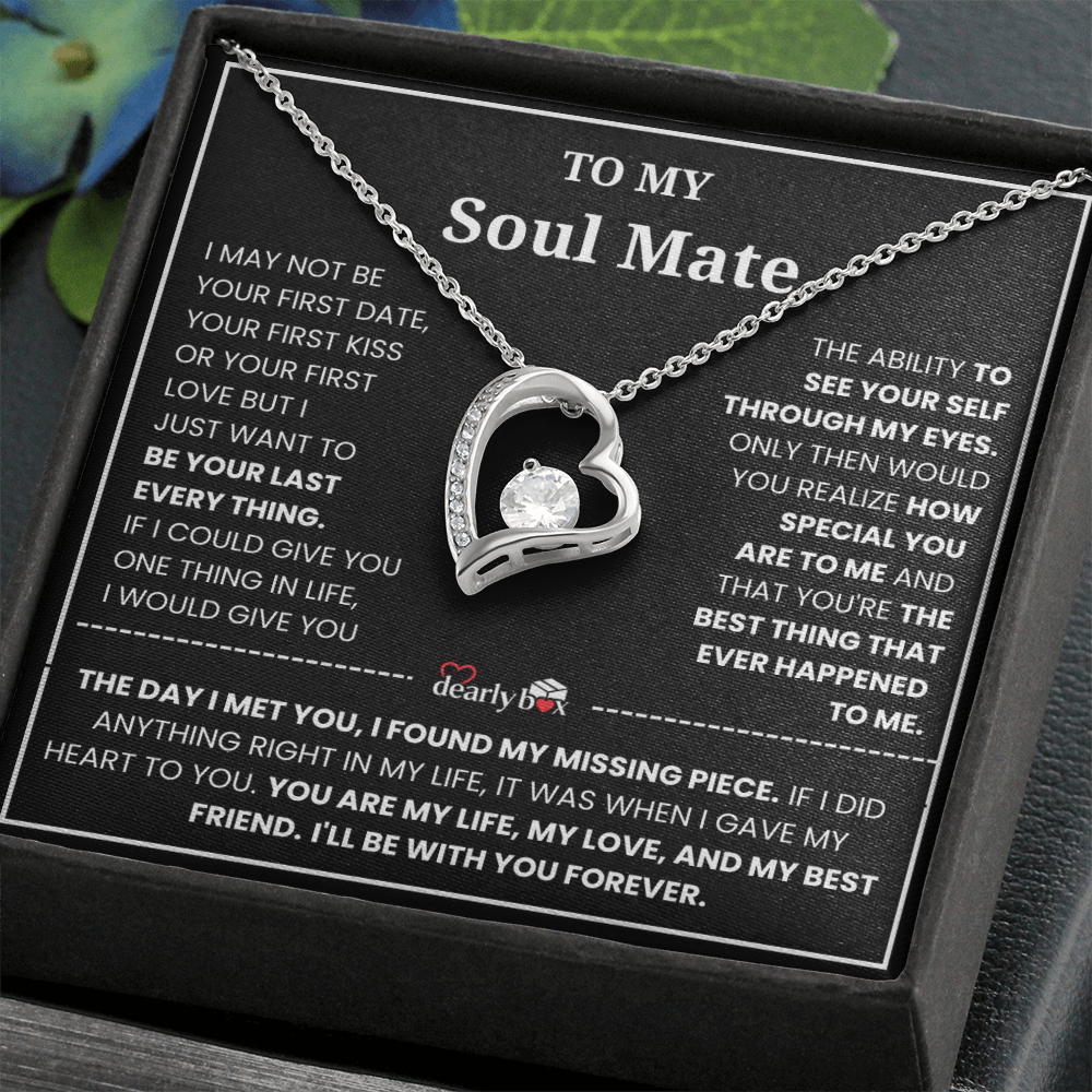 To My Soulmate || Forever Love Necklace