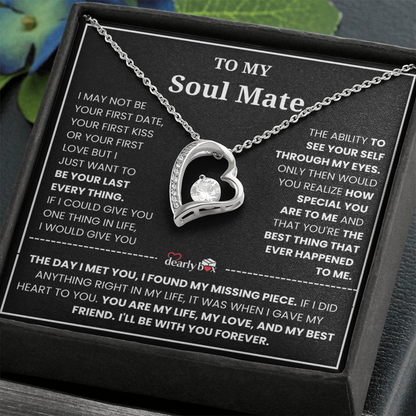 To My Soulmate || Forever Love Necklace