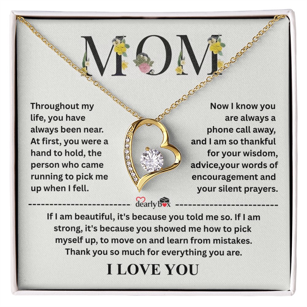 MOM I LOVE YOU - Necklace