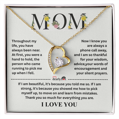 MOM I LOVE YOU - Necklace