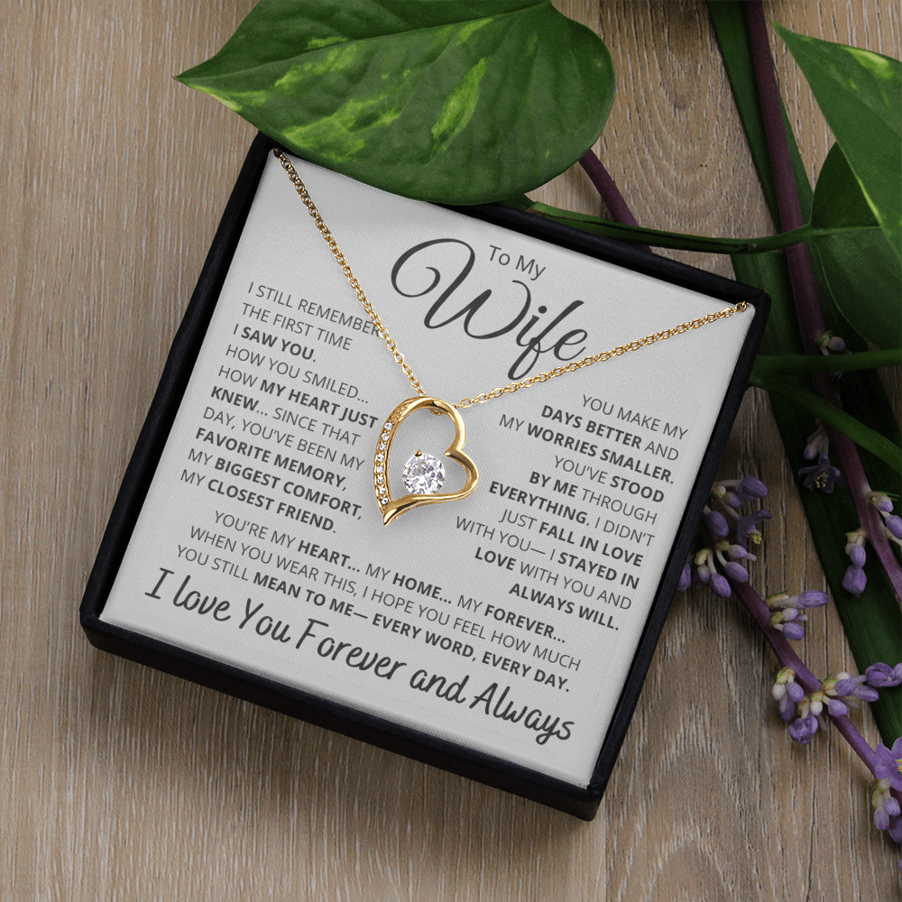 To My Wife – Will Always Love You