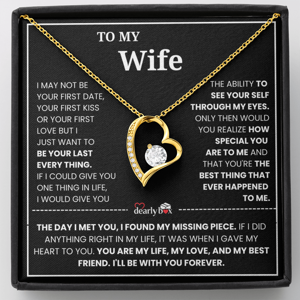 To My Wife | Forever Love Necklace