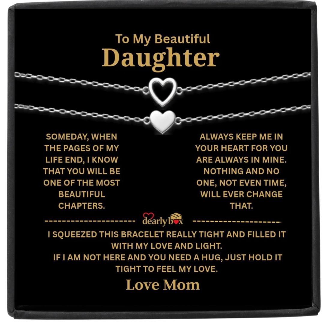 My Beautiful Daughter "Always Keep Me In Your Heart" Love Mom